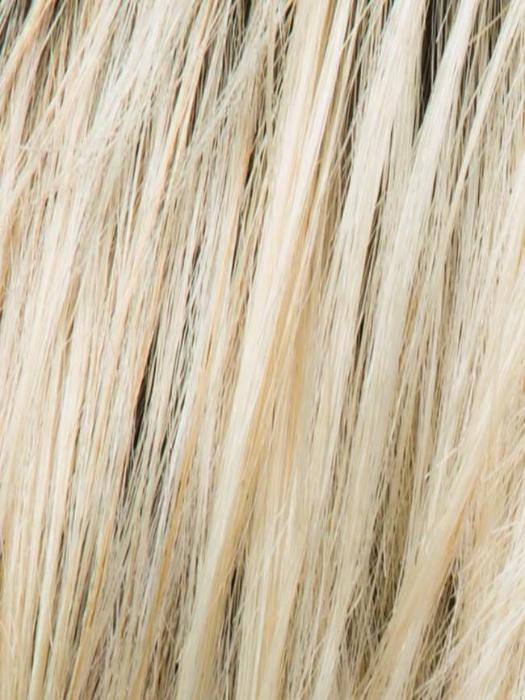 CHAMPAGNE ROOTED 22.16.23 | Light Beige Blonde, Medium Honey Blonde, and Platinum Blonde blend with Dark Roots