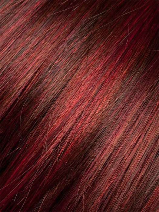 HOT-FLAME-MIX 132.133 | Bright Cherry Red and Dark Burgundy mix