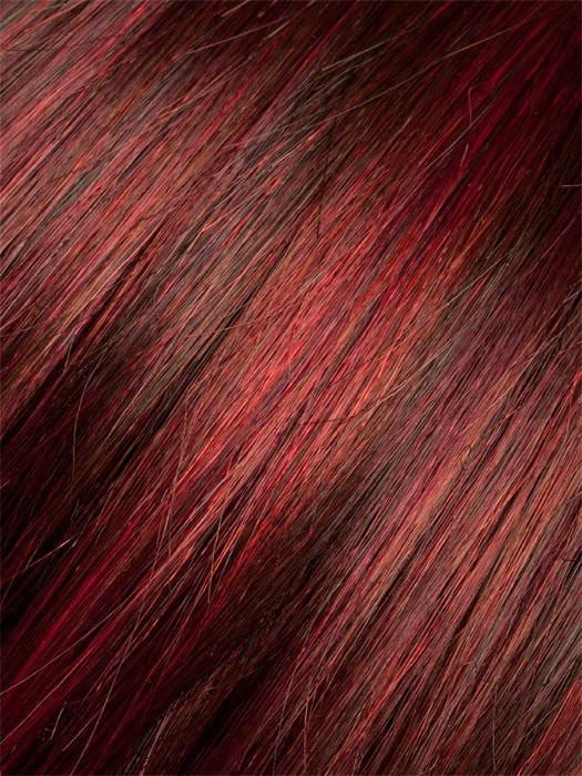 HOT FLAME MIX 132.133.33 | Bright Cherry Red and Dark Burgundy mix