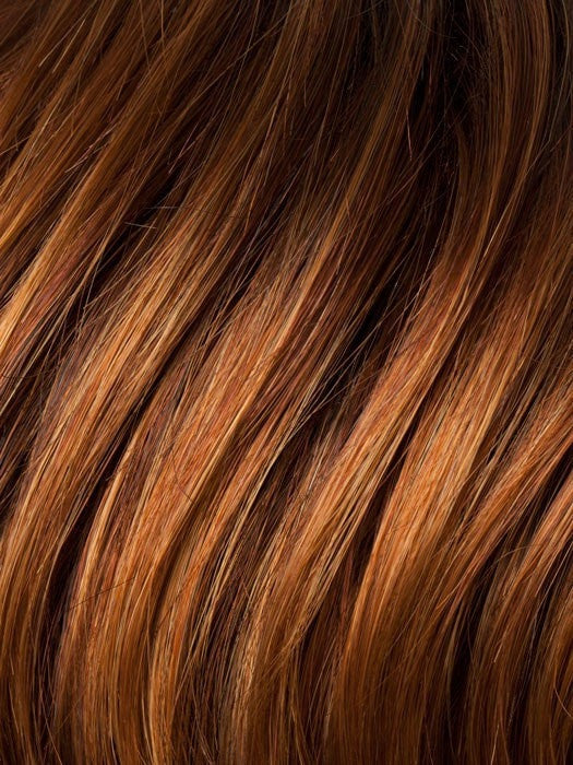 SAFRAN-RED-ROOTED 29.28.31.30 | Dark Copper Red, Copper Red, and Light Copper Red blend with Dark Roots