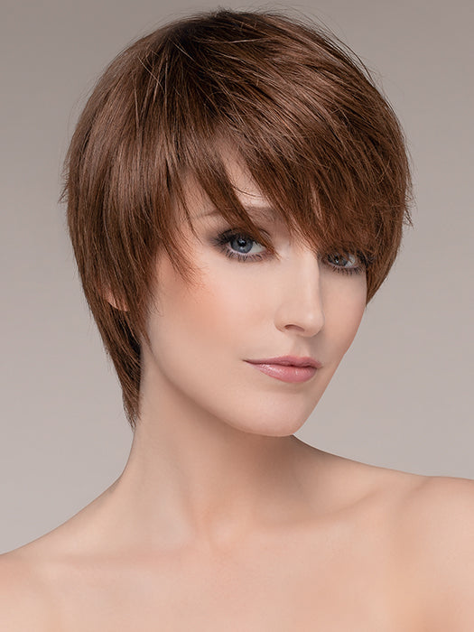 AWARD by ELLEN WILLE in CHOCOLATE MIX | Medium to Dark Brown base w/ Light Reddish Brown highlights