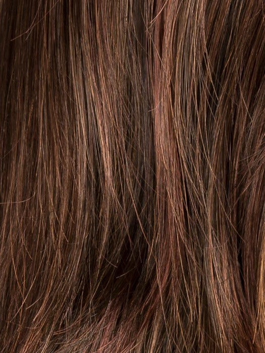 DARK CHOCOLATE MIX 6.33.4 | Dark Brown base with Light Reddish Brown highlights