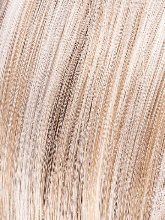PEARL BLONDE ROOTED 101.14.16 | Pearl Platinum, Dark Ash Blonde, and Medium Honey Blonde mix with darker roots
