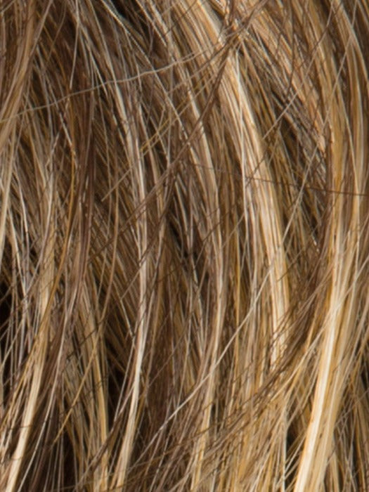 BERNSTEIN ROOTED 12.26.19 | Light Brown Base with Subtle Light Honey Blonde and Light Butterscotch Blonde Highlights and Dark Roots