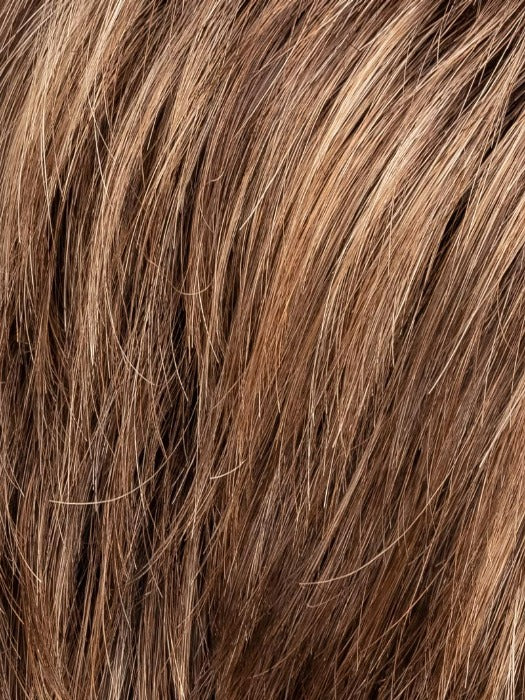 MOCCA ROOTED 830.12.6 | Medium Brown, Light Brown, and Light Auburn blend and Dark Roots