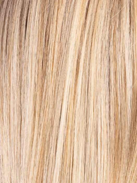 CHAMPAGNE-ROOTED 24.25.20 | Light Beige Blonde, Medium Honey Blonde, and Platinum Blonde blend with Dark Roots