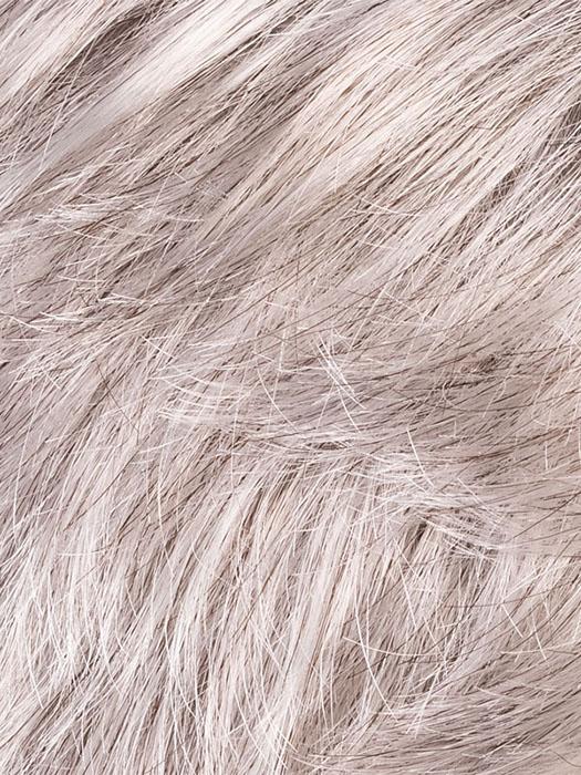 SNOW MIX 60.56.58 | Pure Silver White with 10% Medium Brown & Silver White with 5% Light Brown blend
