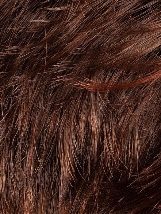 AUBURN ROOTED 33.30.6 | Dark Auburn, Bright Copper Red, and Warm Medium Brown blend with Dark Roots