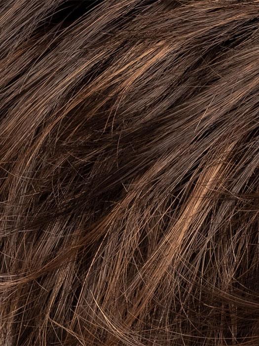 CHOCOLATE MIX 830.6.4 | Medium to Dark Brown base with Light Reddish Brown highlights