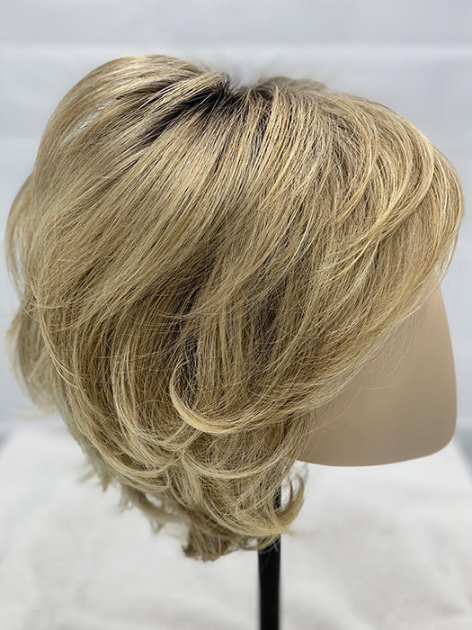 Cap Construction in Sandy Blonde Rooted