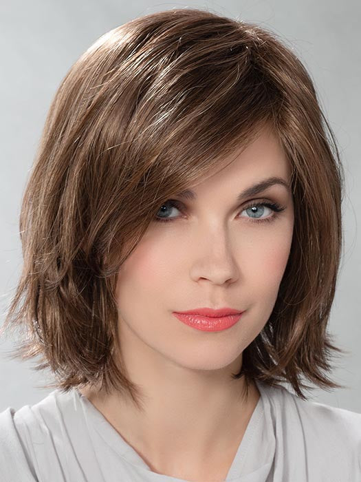 AREA by ELLEN WILLE in CHOCOLATE MIX 6.830 | Medium to Dark Brown base with Light Reddish Brown highlights