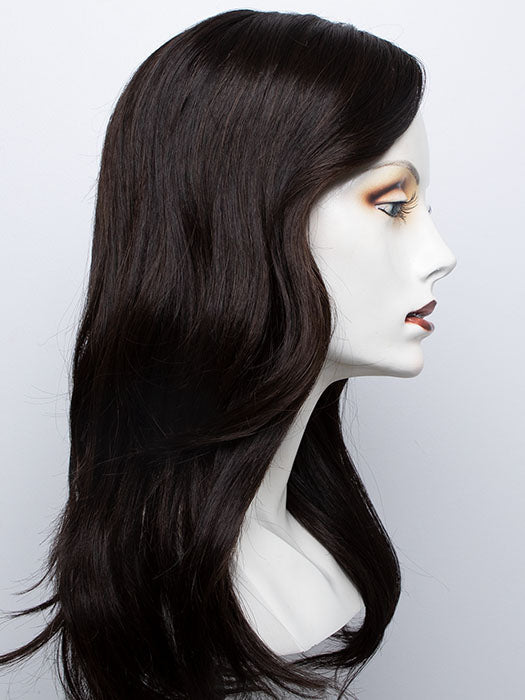 ESPRESSO ROOTED 4.6.2 | Darkest Brown base with a blend of Dark Brown and Warm Medium Brown throughout with Dark Roots