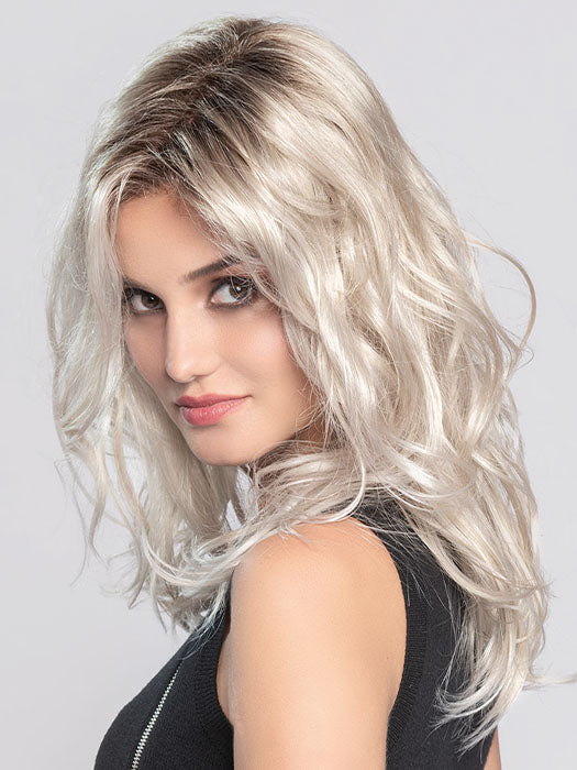 ARROW by ELLEN WILLE in PLATIN BLONDE ROOTED | Pearl Platinum, Light Golden Blonde, and Pure White Blend
