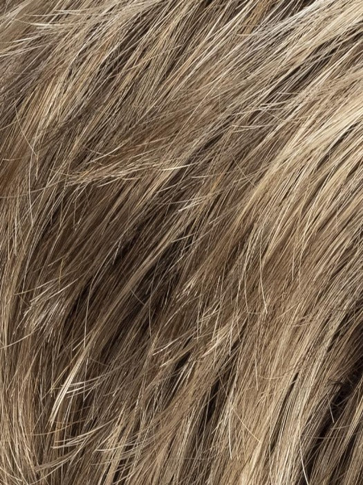 DARK SAND ROOTED 14.16.12 | Light Brown base with Lighest Ash Brown and Medium Honey Blonde blend and Dark Roots