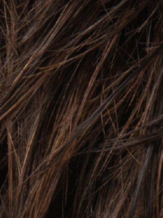 DARK CHOCOLATE MIX 6.33.4 | Dark Brown base with Light Reddish Brown highlights