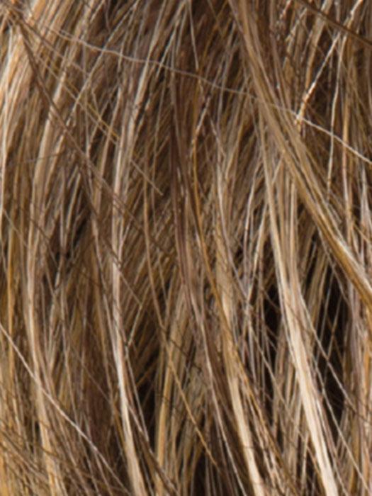 BERNSTEIN ROOTED 12.26.27 | Light Brown base with subtle Light Honey Blonde and Light Butterscotch Blonde highlights and Dark Roots