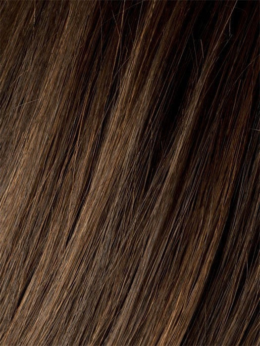 CHOCOLATE ROOTED 830.6 | Medium to Dark Brown base with Light Reddish Brown highlights and Dark Roots