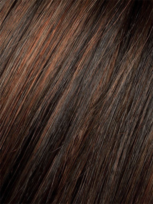 DARK-AUBURN-MIX 33.4.130 | Dark Auburn, Bright Copper Red, and Dark Brown blend