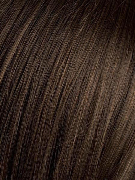 DARK-CHOCOLATE-MIX 6.33.4 | Warm Medium Brown, Dark Auburn, and Dark Brown blend