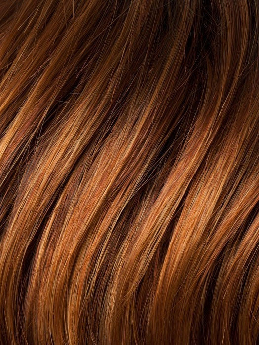 SAFRAN-RED-ROOTED 29.28.33 | Dark Copper Red, Copper Red, and Light Copper Red Blend with Dark Auburn Roots