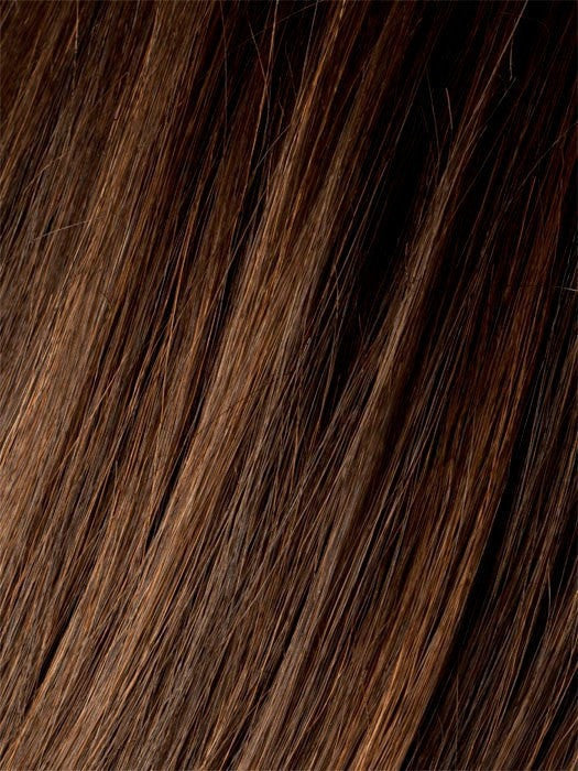 CHOCOLATE ROOTED 830.6.4 | Medium to Dark Brown base with Light Reddish Brown highlights