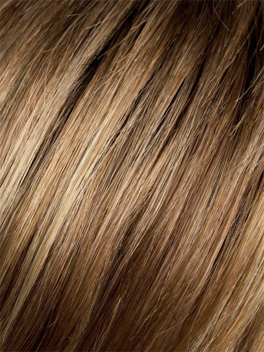 GINGER ROOTED 26.14.19 | Light Honey Blonde, Light Auburn, and Medium Honey Blonde blend with Dark Roots
