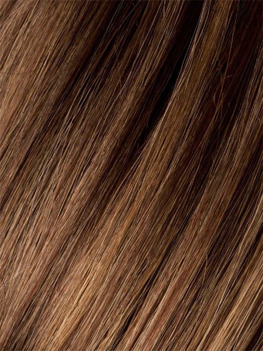 MOCCA ROOTED 830.12.27 | Medium Brown, Light Brown, and Light Auburn blend and Dark Roots