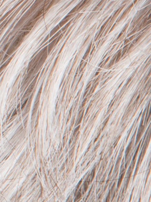 SNOW MIX 60.56.58 | Pure Silver White with 10% Medium Brown & Silver White with 5% Light Brown Blend
