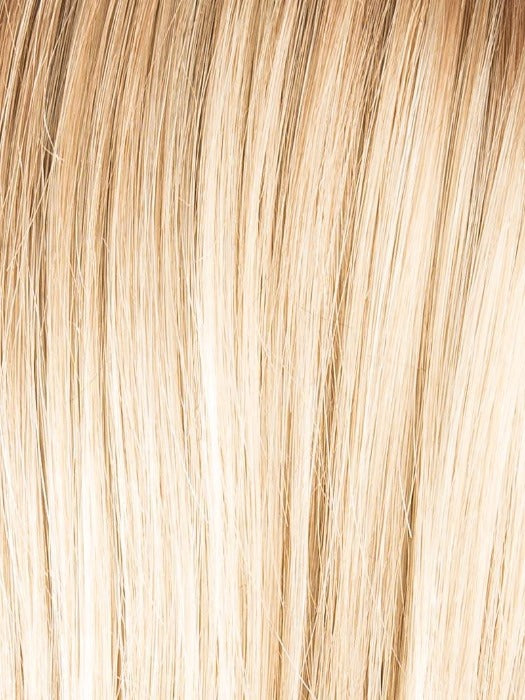 SANDY BLONDE ROOTED 25.24.16 | Medium Honey Blonde, Light Ash Blonde, and Lightest Reddish Brown Blend with Dark Roots