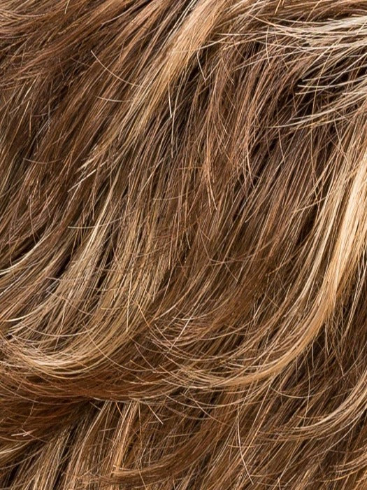 LIGHT BERNSTEIN ROOTED 12.26.27 | Light Auburn, Light Honey Blonde, and Light Reddish Brown blend and Dark Roots