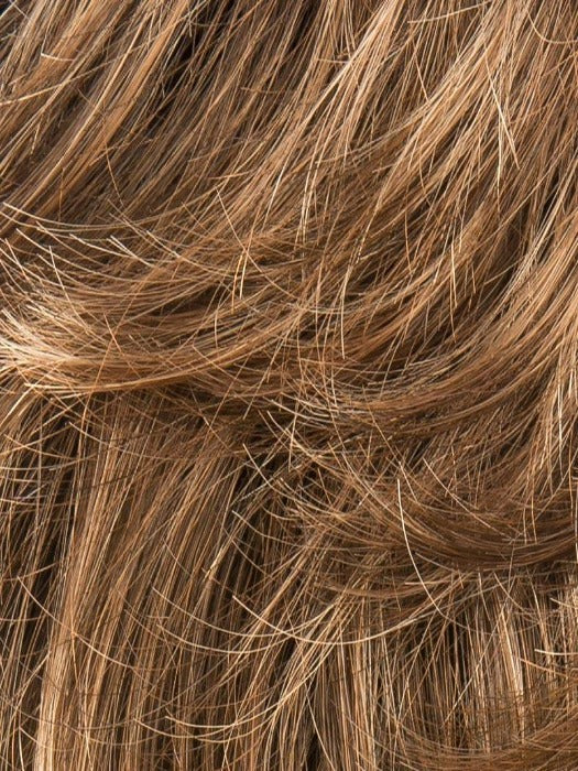 NOUGAT ROOTED 12.20.8 | Medium-Light Ash Brown blended with Medium Honey Blondes, with Medium-Dark Brown Roots