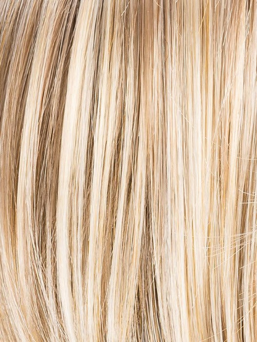 CHAMPAGNE ROOTED 22.16.25 | Light Beige Blonde, Medium Honey Blonde, and Platinum Blonde blend with Dark Roots