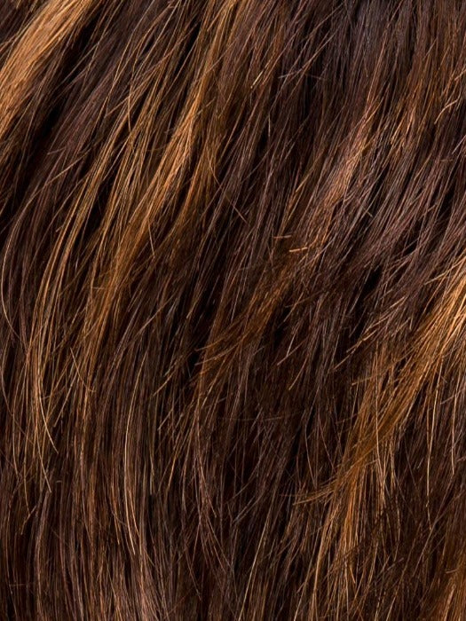 CHOCOLATE MIX 6.830 | Medium to Dark Brown base with Light Reddish Brown highlights