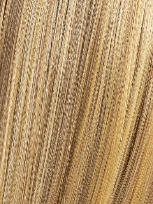 GINGER BLONDE ROOTED 26.19.31 | Light Honey Blonde, Light Auburn, and Medium Honey Blonde blend with Med Roots