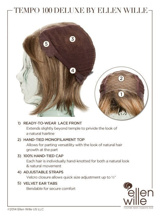 Ellen Wille | Hair Power | Tempo 100 Deluxe Cap Construction