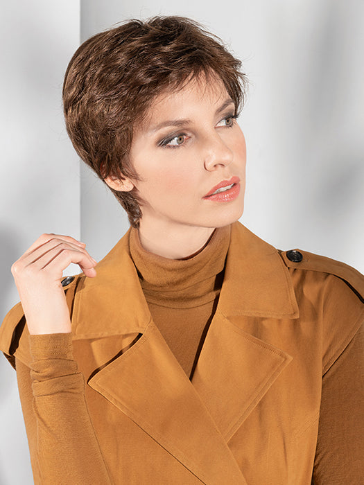 AIR by ELLEN WILLE in CHOCOLATE MIX 830.6 | Medium to Dark Brown base with Light Reddish Brown highlights