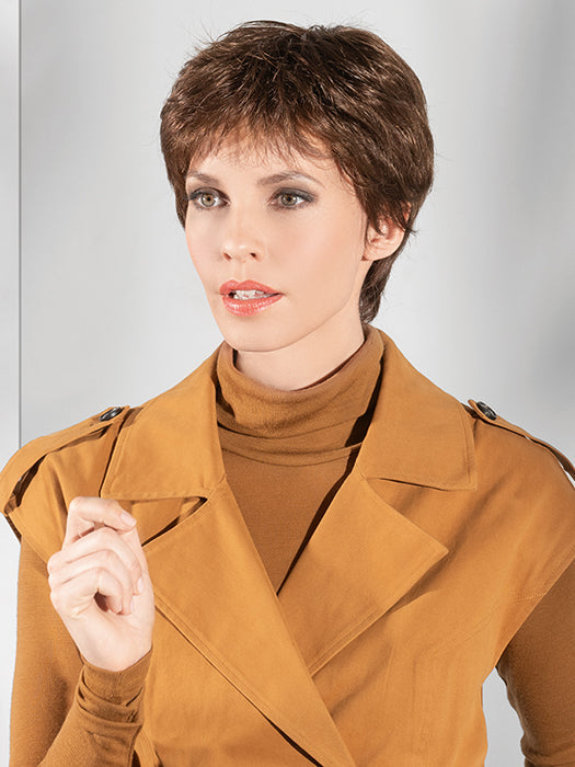 AIR by ELLEN WILLE in CHOCOLATE MIX 830.6 | Medium to Dark Brown base with Light Reddish Brown highlights
