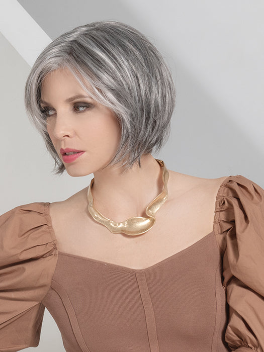 STAR by ELLEN WILLE in SALT/PEPPER MIX 39.51.44 | Light Natural Brown with 75% Gray, Medium Brown with 70% Gray and Pure White Blend