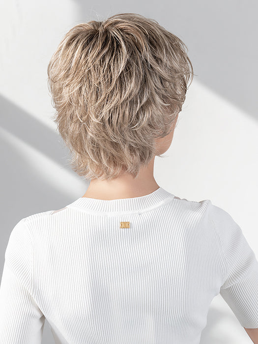 VANITY by ELLEN WILLE in SAND MULTI ROOTED 24.14.23 | Lightest Brown and Medium Ash Blonde Blend with Light Brown Roots