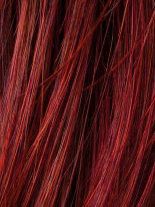 HOT FLAME MIX 132.133 | Bright Cherry Red and Dark Burgundy mix