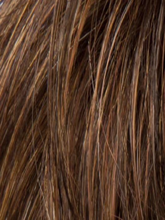 MOCCA ROOTED  830.20.27 | Medium Brown, Light Brown, and Light Auburn blend and Dark Roots