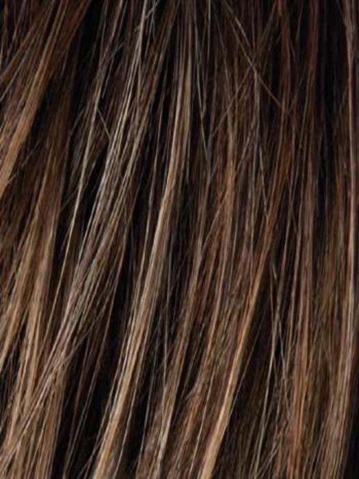 NOUGAT MIX  12.8.6 | Medium-Golden brown Brown, blended with Medium Brown and Med ginger blonde tones