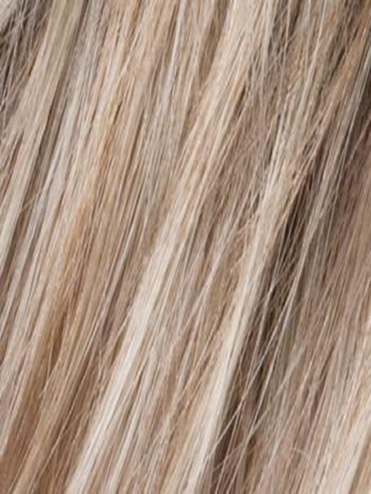 PEARL BLONDE ROOTED 101.16.14 | Pearl Platinum, Dark Ash Blonde, and Medium Honey Blonde mix