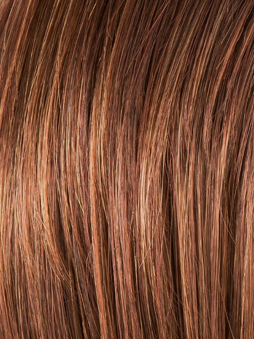 HOT-CHOCOLATE-MIX 30.33.4 | Medium Brown, Reddish Brown, and Light Auburn blend