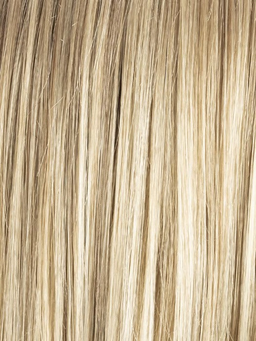 CHAMPAGNE ROOTED 22.16.25 | Light Beige Blonde, Medium Honey Blonde, and Platinum Blonde blend with Dark Roots