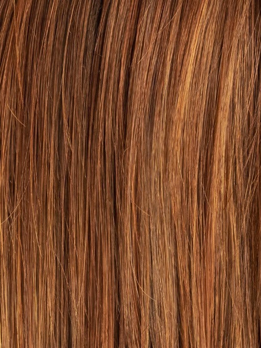 CINNAMON ROOTED 130.29.33 | Medium Brown, Bright Copper Red, and Auburn blend with Dark Roots