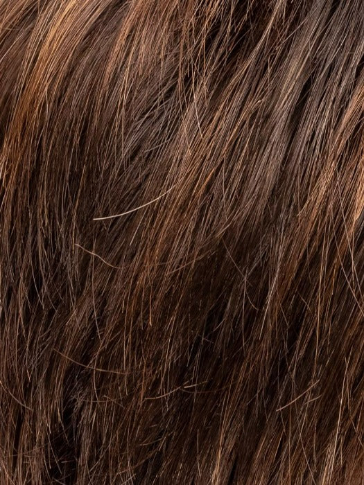 CHOCOLATE MIX 6.830 | Medium to Dark Brown base with Light Reddish Brown highlights