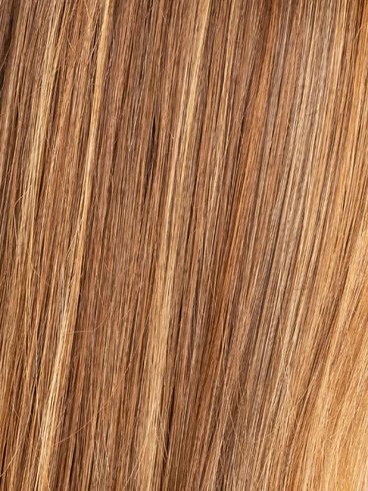 LIGHT-BERNSTEIN-ROOTED 27.12.26 | Light Auburn, Light Honey Blonde, and Light Reddish Brown blend and Dark Roots