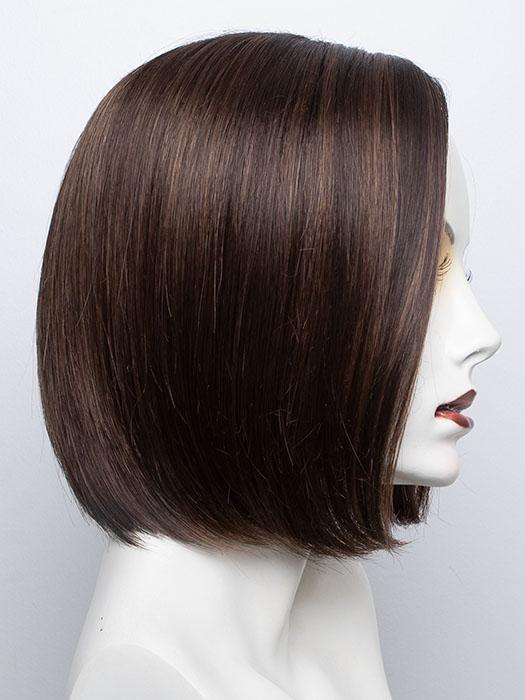 CHOCOLATE ROOTED 830.6 | Medium to Dark Brown base with Light Reddish Brown highlights and Dark Roots