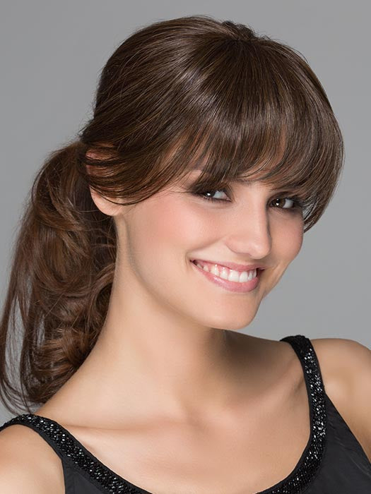 Perfect for someone who want's a fuller band or wants bang without the commitment of cutting your own hair